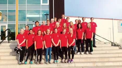 Uppland tog en meriterande silverplats i Svealandsmästerskapen i Falun.