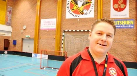 Niklas Bergström, en av två coacher.