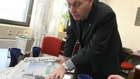 Bolagets vd Kenneth Mårtensson.