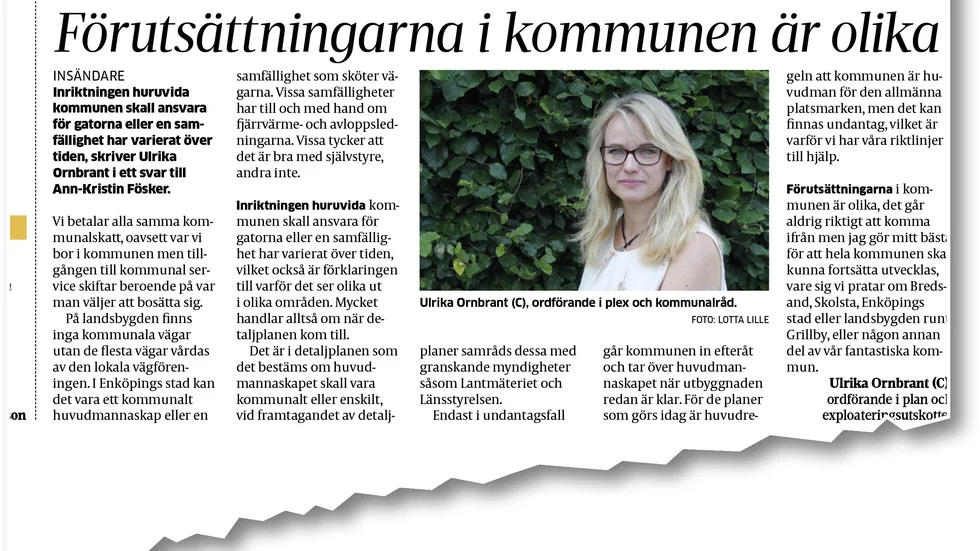 Ur UNT den 9 februari.