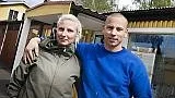 Mikael Lindgren  med kollegan och flickvännen Maria Isaksson.
