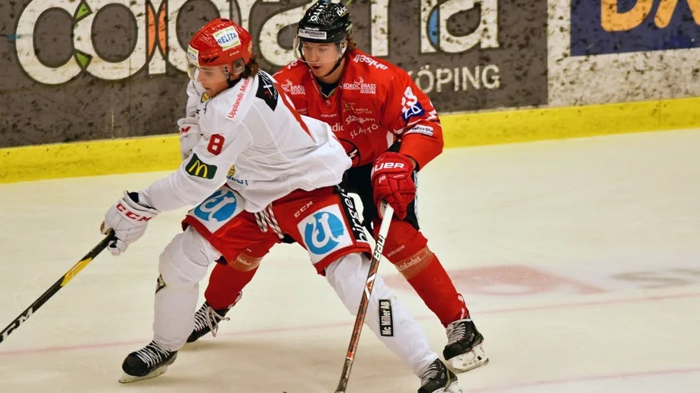 William Wiå (t v) var en av Almtunas bästa spelare när laget slog Tingsryd.