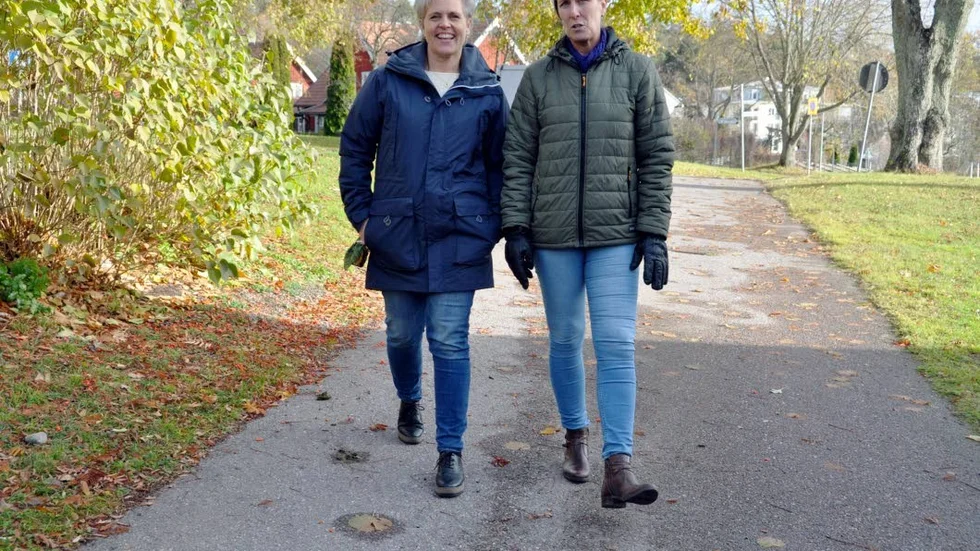 Eva Moberg, föreståndare för natthärbärget, och polisen Annika Svensson var för ett par veckor sedan i Rumänien för att berätta om sina erfarenheter och hur de jobbar. På bara de två år som gått sedan de var i Rumänien senast – då på en studieresa organiserad av Uppsala kommun – tycker de att de ser fler insatser för att lyfta människor ur fattigdom och för att få fler barn till skolan.