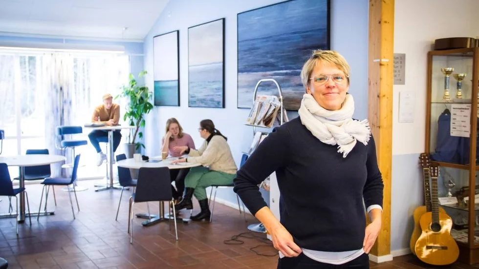 Läraren Linda Andersson tror att det är viktigt att Forsmarks skolas styrkor tas vara på i framtiden. "Våra styrkor är närheten till eleverna. De känner sig trygga och vill lära sig saker. Vi ger dem möjlighet att utvecklas", säger hon.