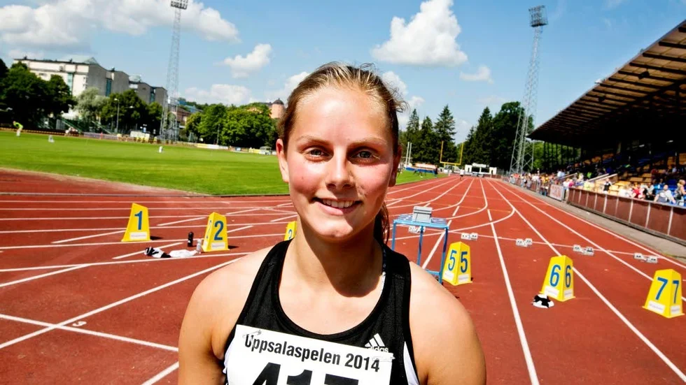 Rekord. Karolina Nikamo tog guld under Uppsalaspelen.