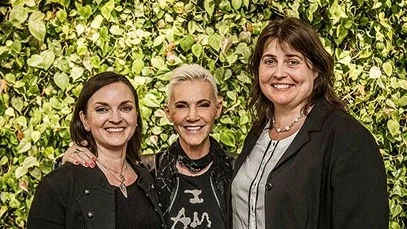 Lotta Sandgren, Marie Fredriksson och Carin Holmqvist.
