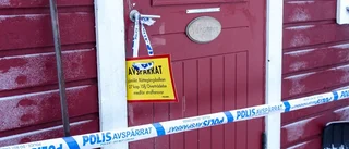 Polisen förhör den misstänkte