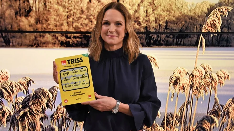 Pernilla skrapade fram stor Trissvinst åt pappa Hans från Övertorneå.