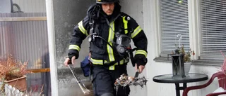 Balkongbrand på Bergsgatan