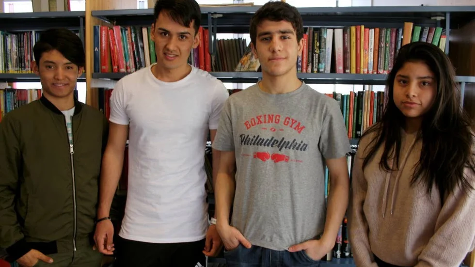 Vinnarna. Ramatullah Heydari, Nasrulla Faghiri, Ramze Draw och Marcia Martinez