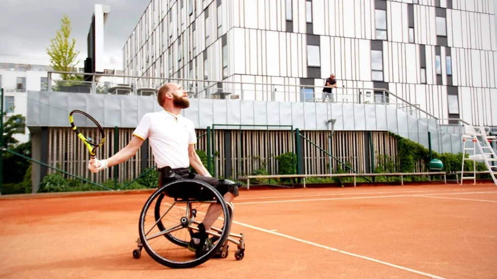 Anders Hård rankades tidigare som världsfemma i quad-klassen.