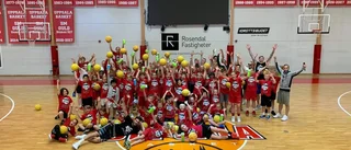Besökssuccé på basketläger