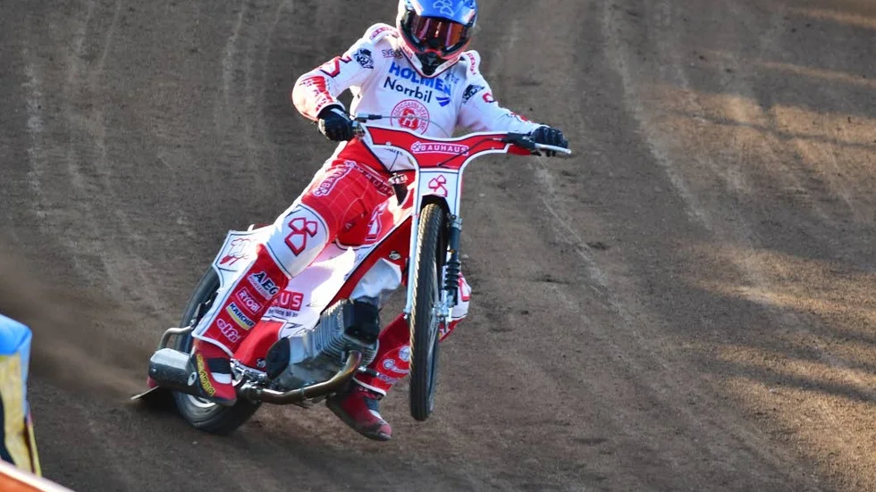 Andreas Jonsson under en match mot Västervik.