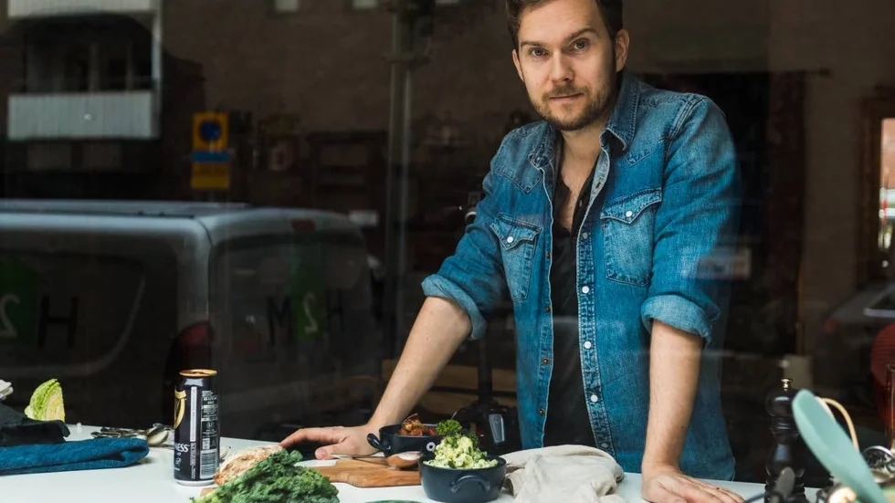 Gustav Johansson bakom bloggen "Jävligt gott".