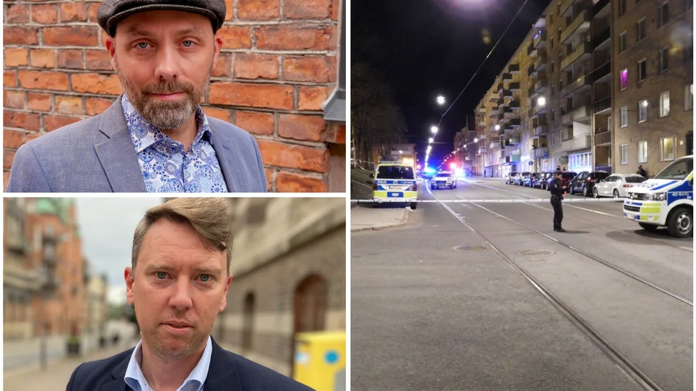 Nicklas Lundström (V) vill införa Sluta skjut-metoden i Norrköping, men Olle Vikmång (S) menar att det redan finns fungerande metoder och samarbeten med polis och andra myndigheter.