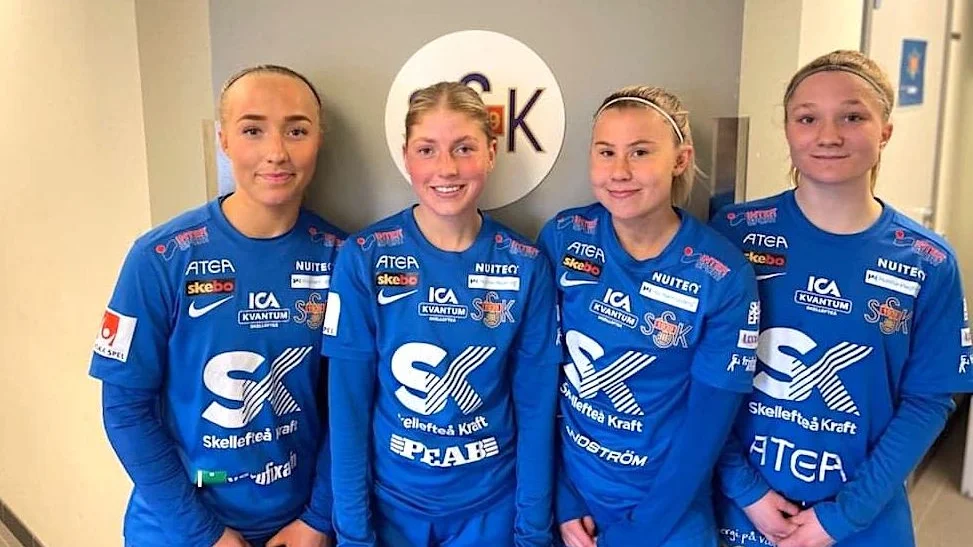 Wilma Dahlgren, Tilda Sahlman, Lova Andersson och Hedvig Hedlund blev Sunnanås målskyttar.