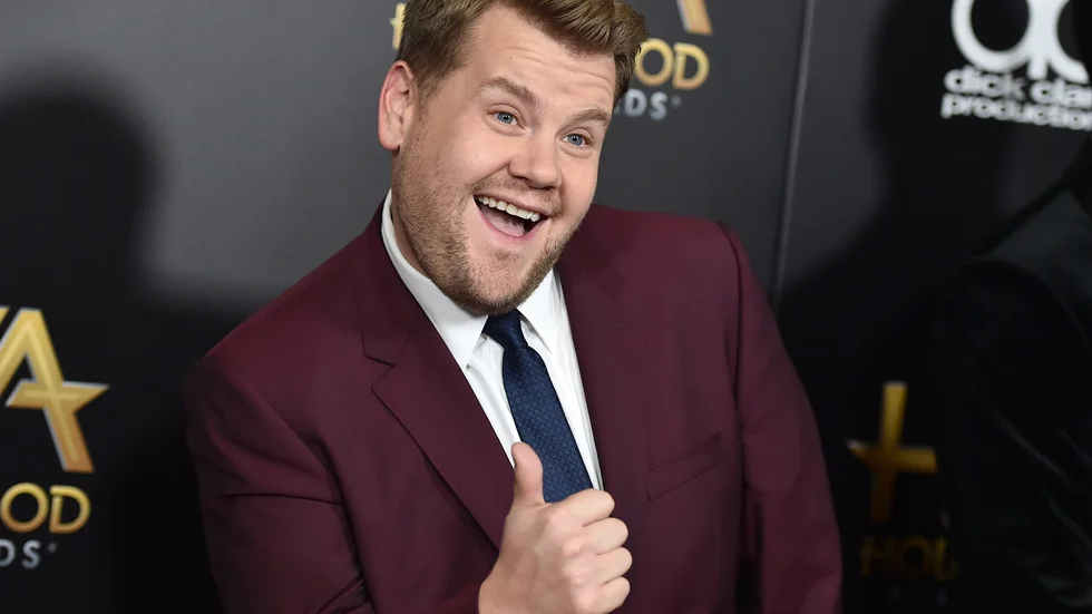 James Cordens “Carpool Karaoke” kommer tillbaka till "The late late show” efter två års uppehåll. Arkivbild.