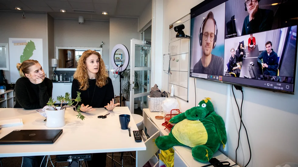 Nyhetsprogrammet "Lilla Aktuellt" vänder sig till barn och unga och prisas nu för att med "trygg hand och fast blick vägleder" i svåra tider, enligt juryns motivering. Arkivbild.