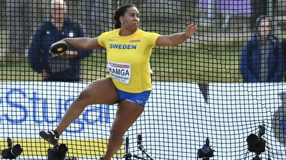 Vanessa Kamga är ute efter sitt tredje raka SM-guld i diskus.