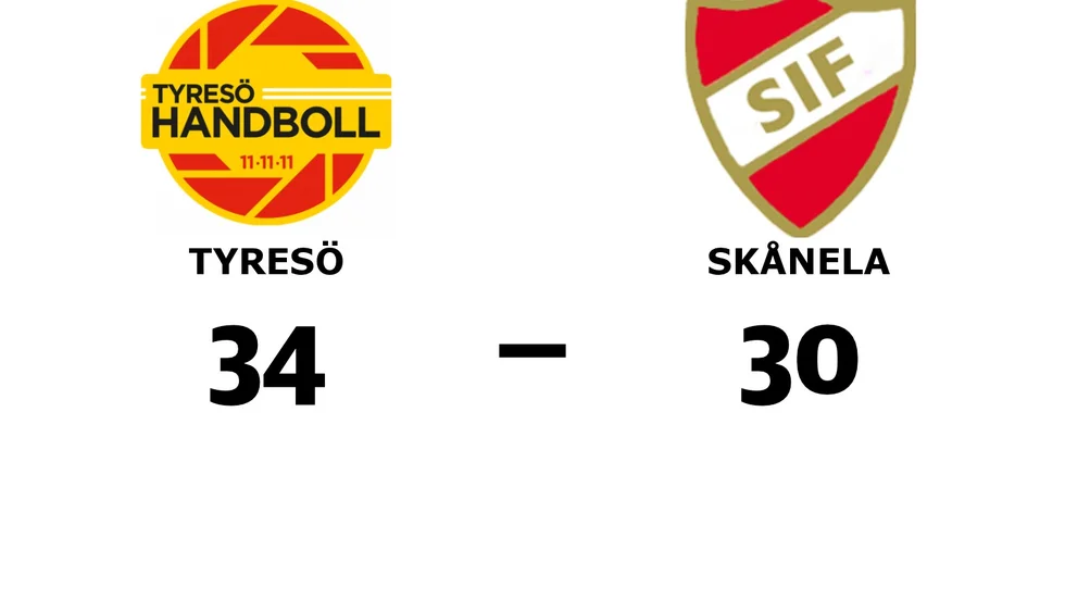 Tyresö HF vann mot Skånela IF