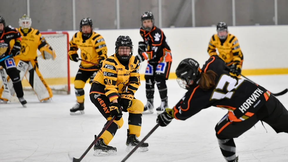 Ellen Lövgren och hennes AIK får höga betyg trots förlusten.