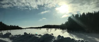 Läsarbilden: Fint väder i Markbygden