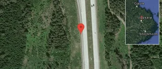 En personbil i olycka på E4