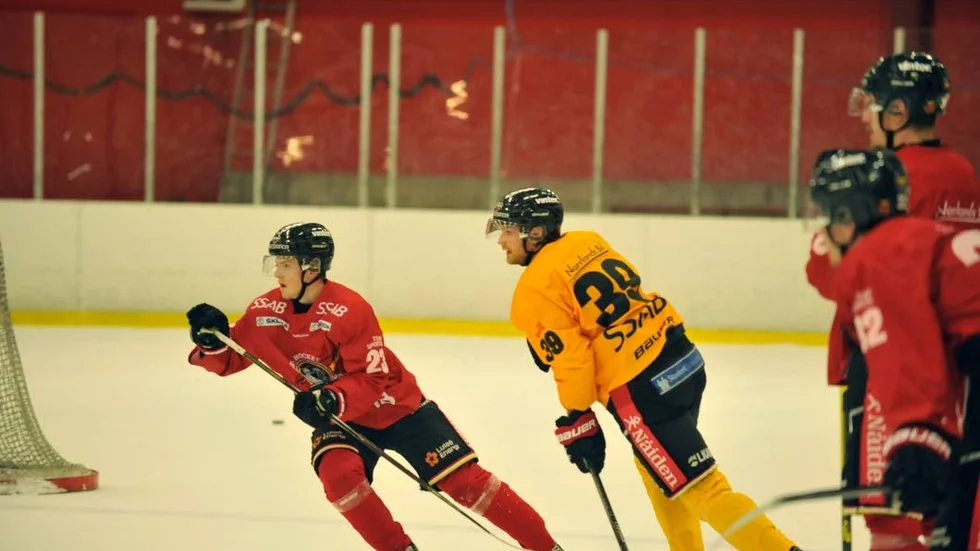 Pontus Själin tränar nu åter för fullt med laget efter hjärnskakningen som han fick i matchen mot Timrå.