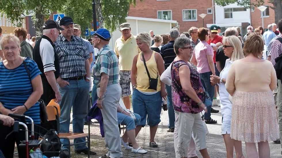 Arvidsjaursbor, hemvändare och en och annan turist.