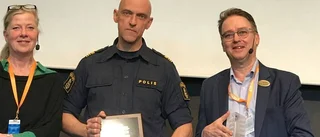 Polischef prisas för sina insatser