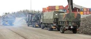 Holländsk militär seglade i hamn