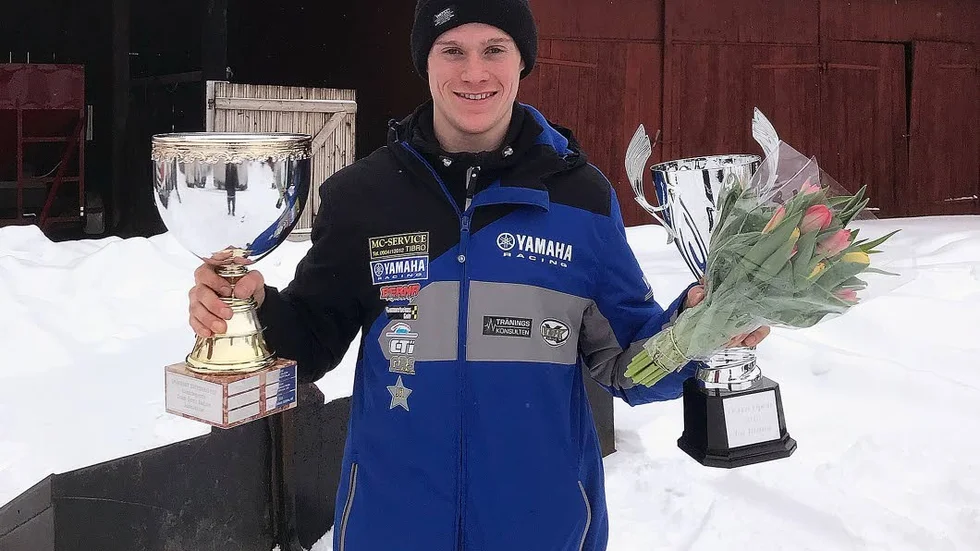 Vinnare. Alexander Gunnerheim tog hem totalsegern i Östra Opens juniorklass.