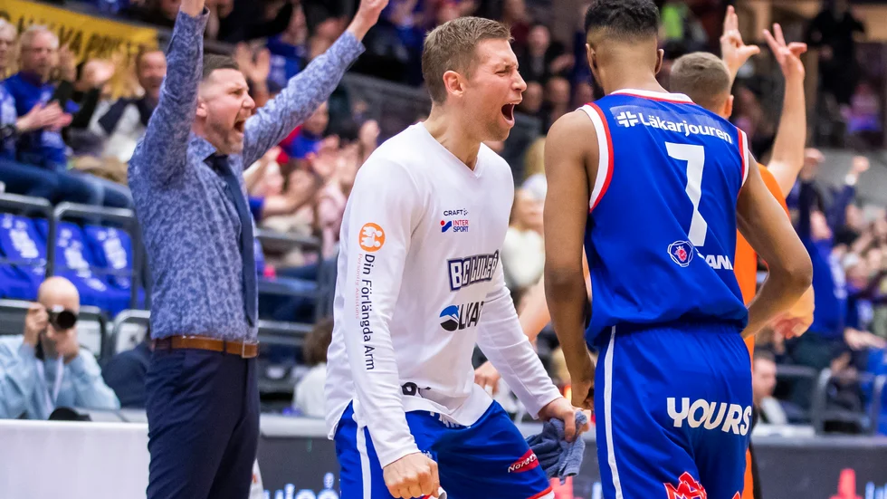 BC Luleå vann första kvartsfinalen mot Borås.