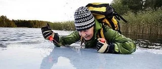 Skridskoåkare övade issäkerhet