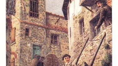 Pinocchio från 1988, illustrerad av Roberto Innocenti, skiljer sig mycket ifrån den lille färgglada pojken som syns i Disneys version.