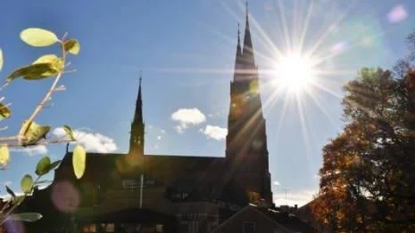Uppsala domkyrka.