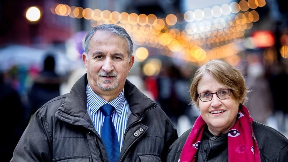 Michel Toumeh och Ingrid Pineiro.
