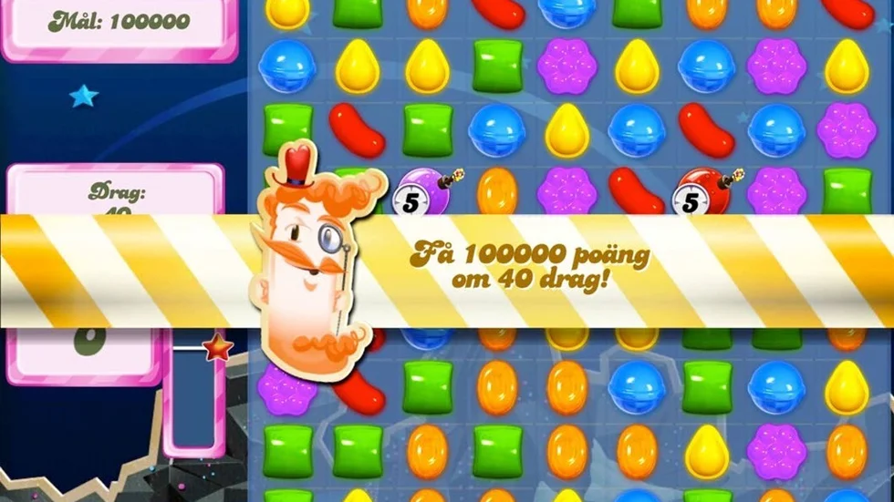 Candy Crush Saga har blivit en stor framgång, bland annat på Facebook och via digitala butiker som Appstore.
