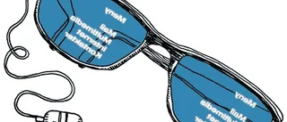 Med datorskärmen i glasögonen