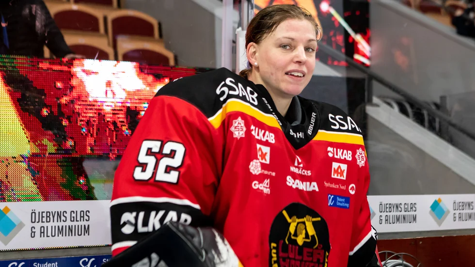 Sara Grahn är mentalt och fysiskt redo för den förväntade anstormingen från Brynäs fruktade offensiv i finalspelet som inleds under onsdagen.