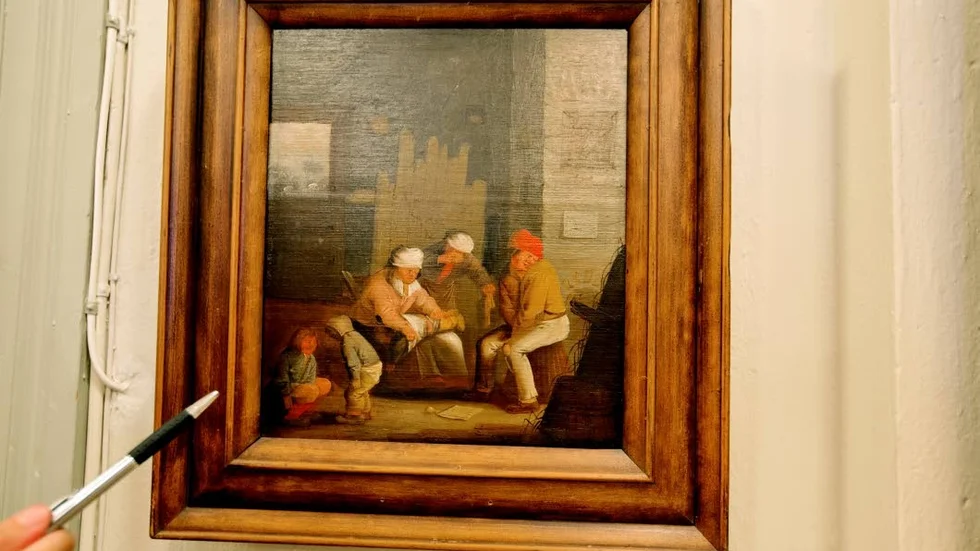 Målningen Lukten av Andreis Both (1608-1650)