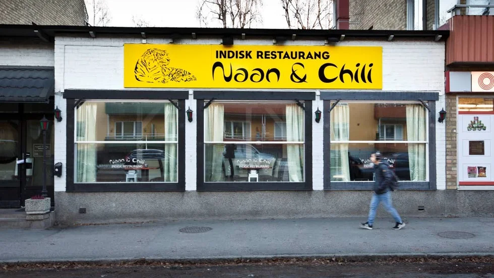 Ännu en indisk krog. Naan & Chili ligger i Höganäs/Fålhagen.