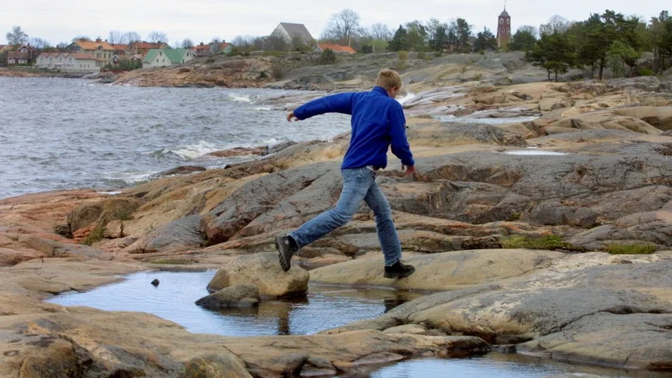 Klipporna vid Tallparken i Öregrund. (Arkivbild)