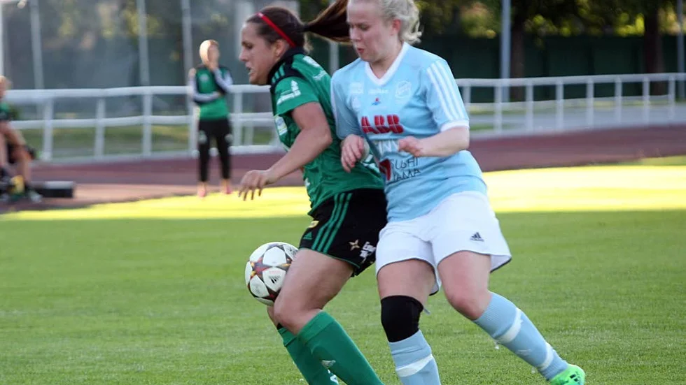 Bra match. Josefin Holm gjorde en bra insats mot Bele Barkarby.