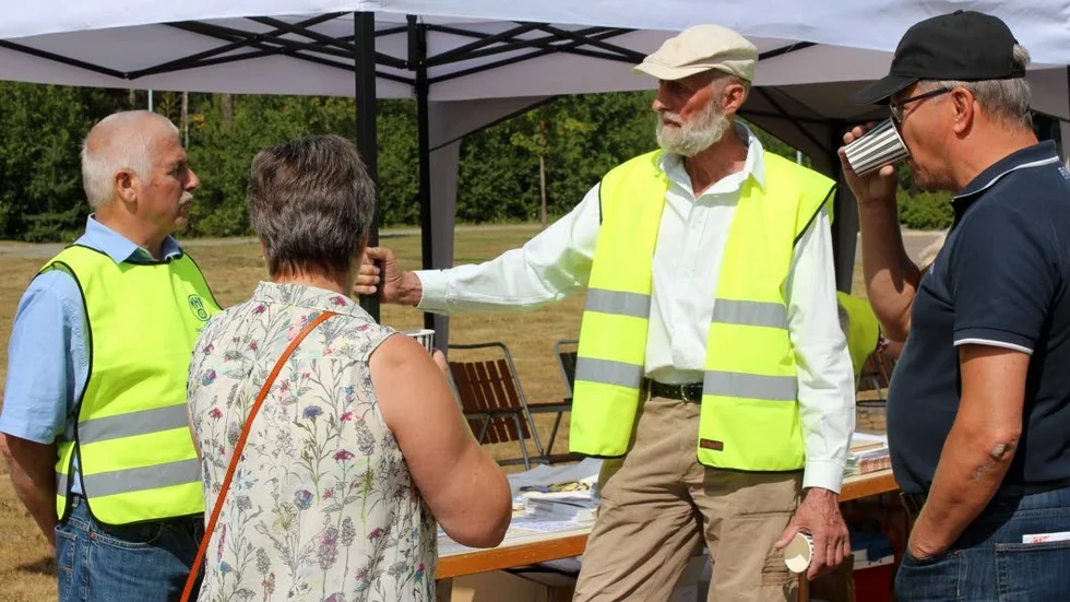 Tips. Besökarna fick goda råd.