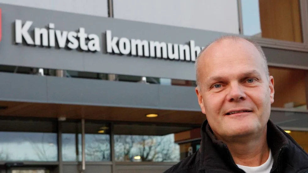 Peter Evansson (S) oppositionsråd i Knivsta kommun.