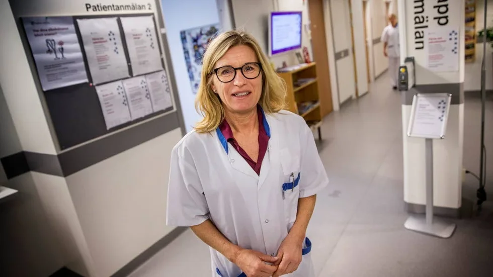 Katarina Dahlgren på Årsta vårdcentral.