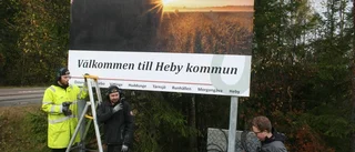 Nya skyltar visar vägen till Heby