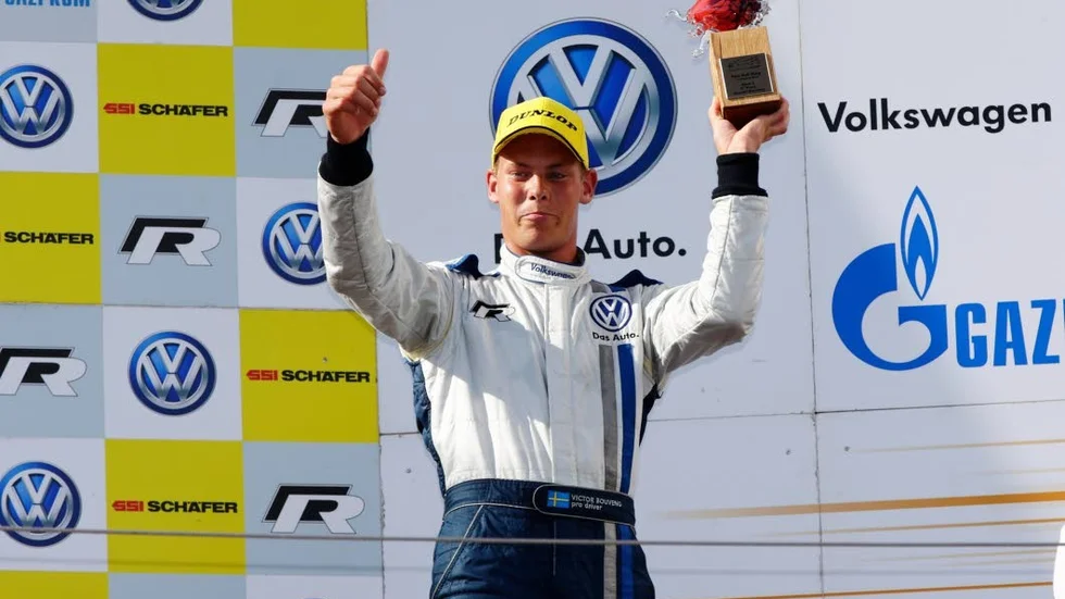 Siktar högt. Victor Bouveng kan få jättechans i racing-Europa.