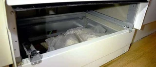 Greps med kniv vid krog – döms för utpressningsförsök